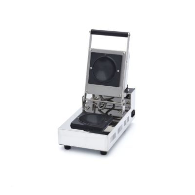 Appareil à panini gelato professionnel compact avec plaque en aluminium Téflon et thermostat réglable pour glacier et snacking