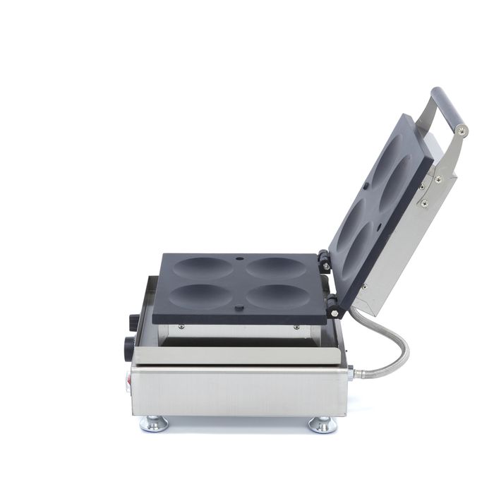 Appareil à Pancakes Professionnel 4 Pièces Ø10 cm - 1750W & Inox – Image 2