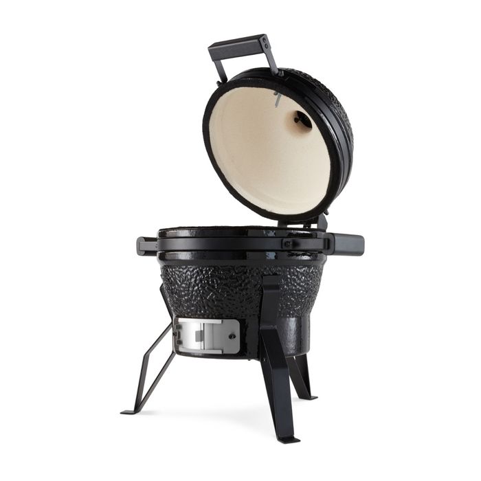 Barbecue Kamado Premium Ø 28 cm – Structure Mullite & Céramique – Ultra-Compact 21 kg – Image 2