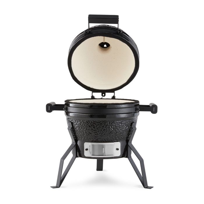 Barbecue Kamado Premium Ø 28 cm – Structure Mullite & Céramique – Ultra-Compact 21 kg – Image 4