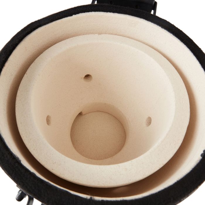Barbecue Kamado Premium Ø 28 cm – Structure Mullite & Céramique – Ultra-Compact 21 kg – Image 7
