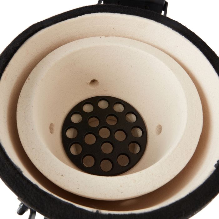 Barbecue Kamado Premium Ø 28 cm – Structure Mullite & Céramique – Ultra-Compact 21 kg – Image 8