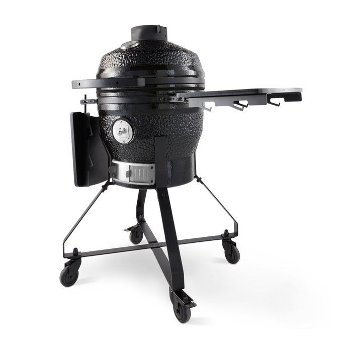 Barbecue Kamado Premium Ø 39,5 cm – Grille Ø 37,5 cm – Châssis Mobilité – 62 kg – Image 3