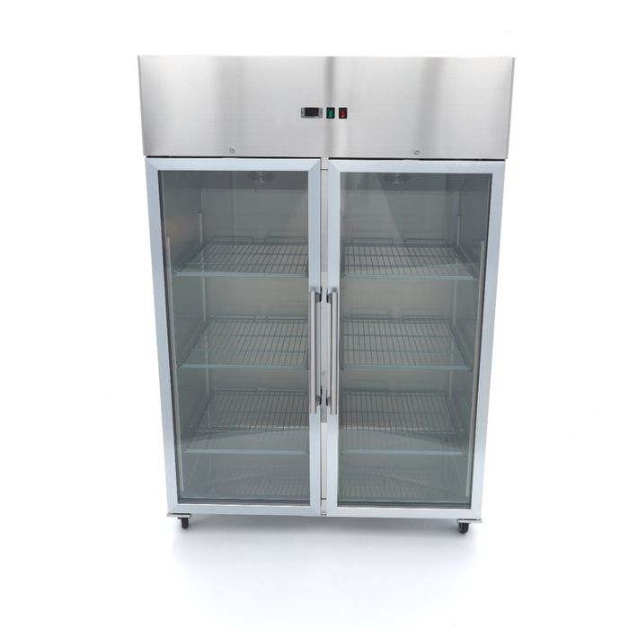 Congélateur 1200 Litres 2 portes en verre Congélateur 1200 Litres 2 portes en verre