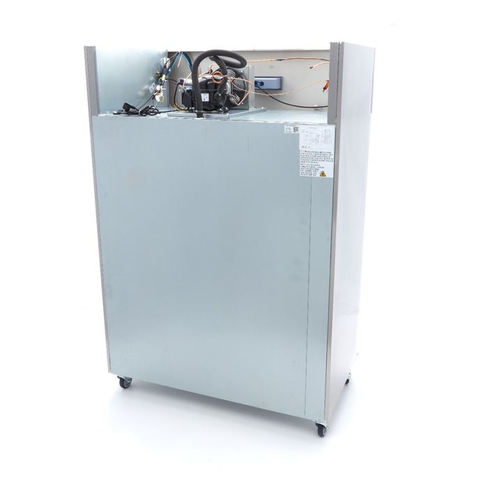 Congélateur Vitrine Professionnel 1200 Litres - 690W Inox Portes Vitrées – Image 5