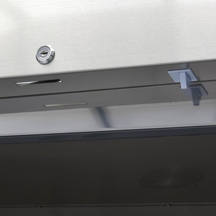 Congélateur Vitrine Professionnel 1200 Litres - 690W Inox Portes Vitrées – Image 9