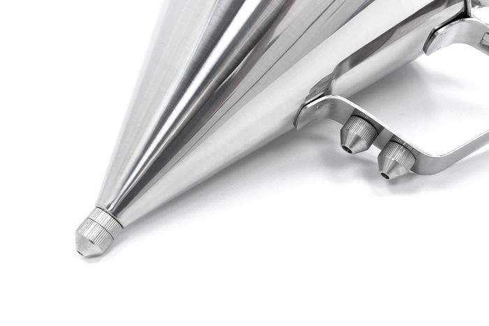 Distributeur de pâte 1,6 L en acier inoxydable avec bouton de dosage – Image 6