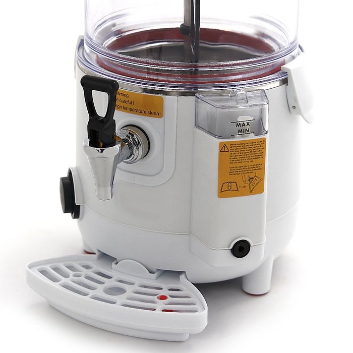 Distributeur de Chocolat Chaud 10L Blanc - Bain-Marie & Brassage Continu – Image 4