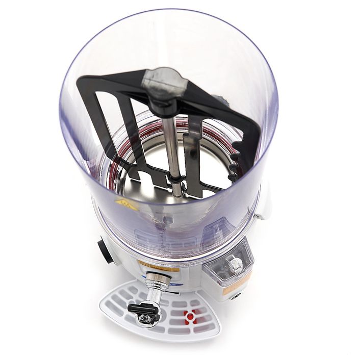 Distributeur de Chocolat Chaud 10L Blanc - Bain-Marie & Brassage Continu – Image 6