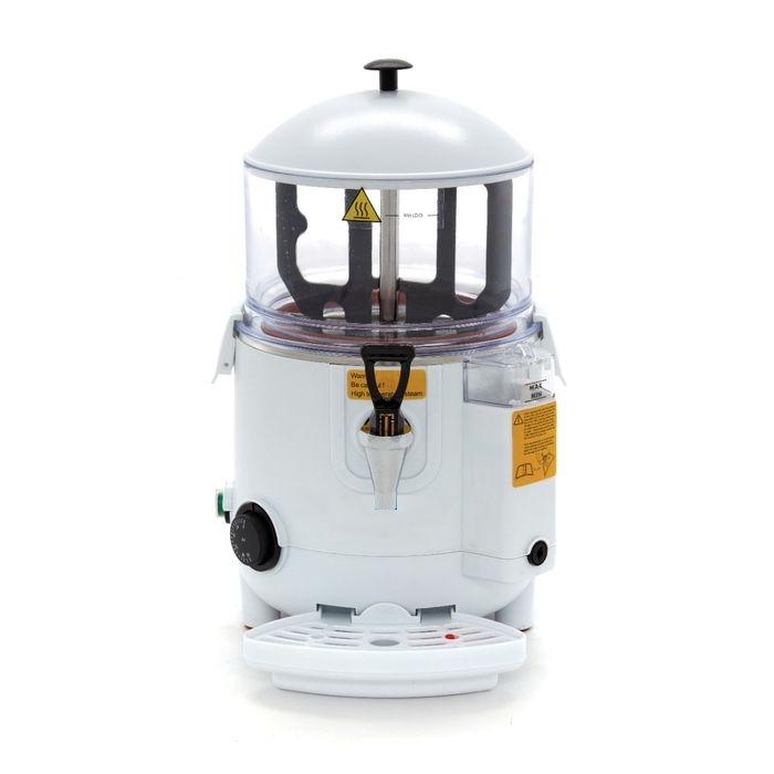 Distributeur de Chocolat Chaud 5L Blanc - Bain-Marie & Brassage Doux – Image 2