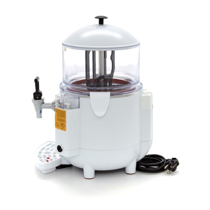Distributeur de Chocolat Chaud 5L Blanc - Bain-Marie & Brassage Doux – Image 3