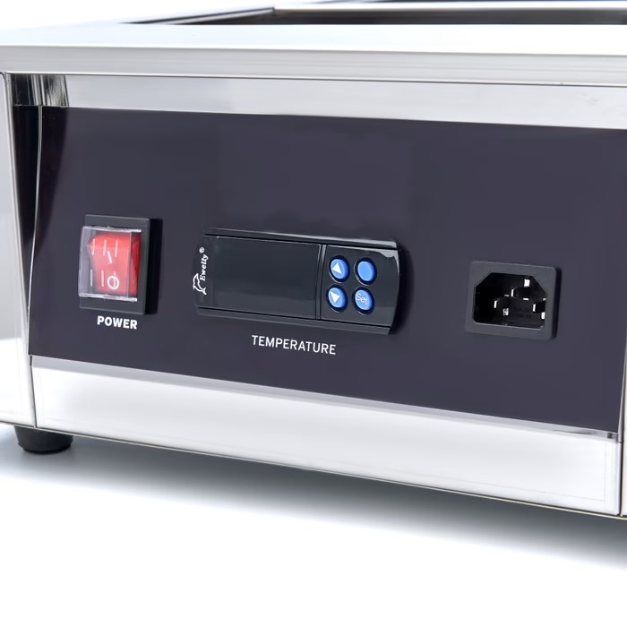 Fondoir à Chocolat Professionnel – 2 x GN 1/3 – Inox 10kg Total – Image 2