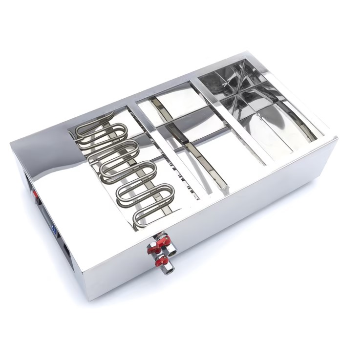 Fondoir à Chocolat Professionnel – 3 x GN 1/3 – Inox 1500W – Image 2