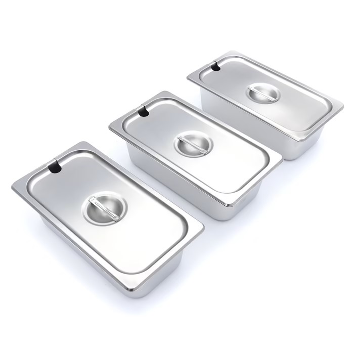 Fondoir à Chocolat Professionnel – 3 x GN 1/3 – Inox 1500W – Image 3