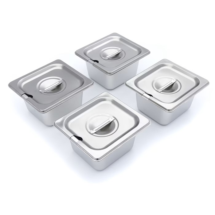 Fondoir à Chocolat Professionnel – 4 x GN 1/6 – Inox 1500W – Image 8