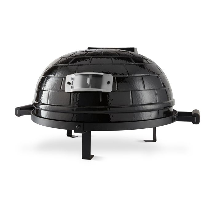 Four à Pizza en Céramique de Table - Ø 53cm - Design Kamado - Noir – Image 5