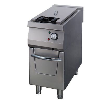 Friteuse électrique professionnelle 22 litres série Fourneau 900 avec puissance 18000W et élément chauffant rotatif