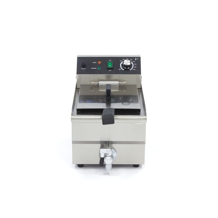 Friteuse Électrique Professionnelle 10L – 3000W – Système de Vidange Rapide Inox – Image 2
