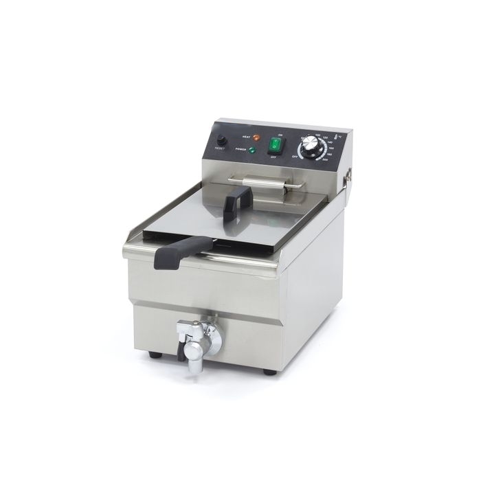 Friteuse Électrique Professionnelle 10L – 3000W – Système de Vidange Rapide Inox – Image 7