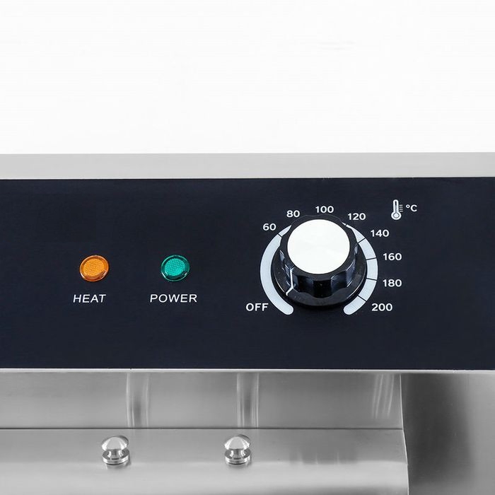 Friteuse Électrique Professionnelle 45L avec Robinet - 7500W - 400V sur Support – Image 5