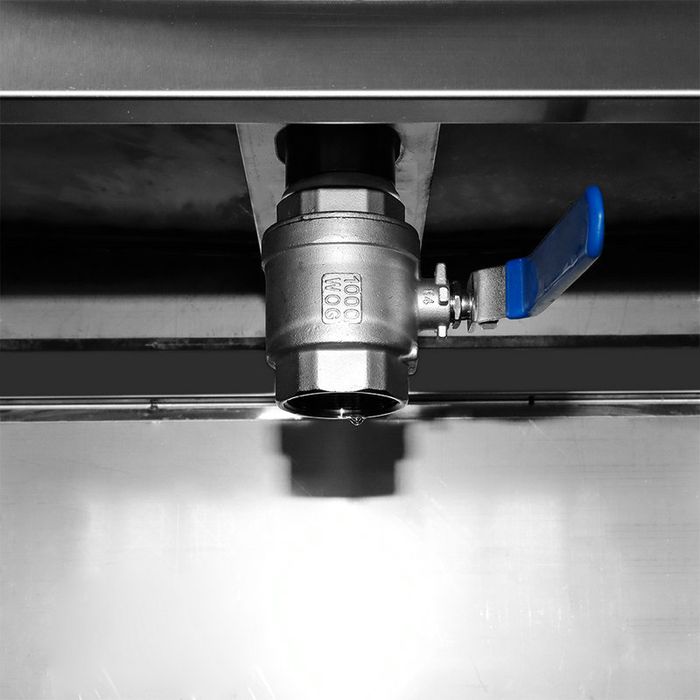 Friteuse Électrique Professionnelle 45L avec Robinet - 7500W - 400V sur Support – Image 9