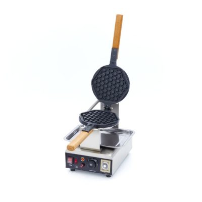 Gaufrier professionnel nid d'abeille rond rotatif en acier inoxydable