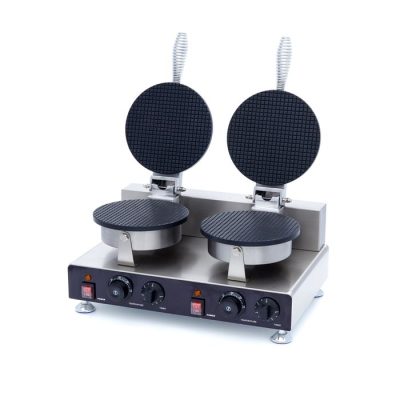 Gaufrier Double pour Cornet de Glace