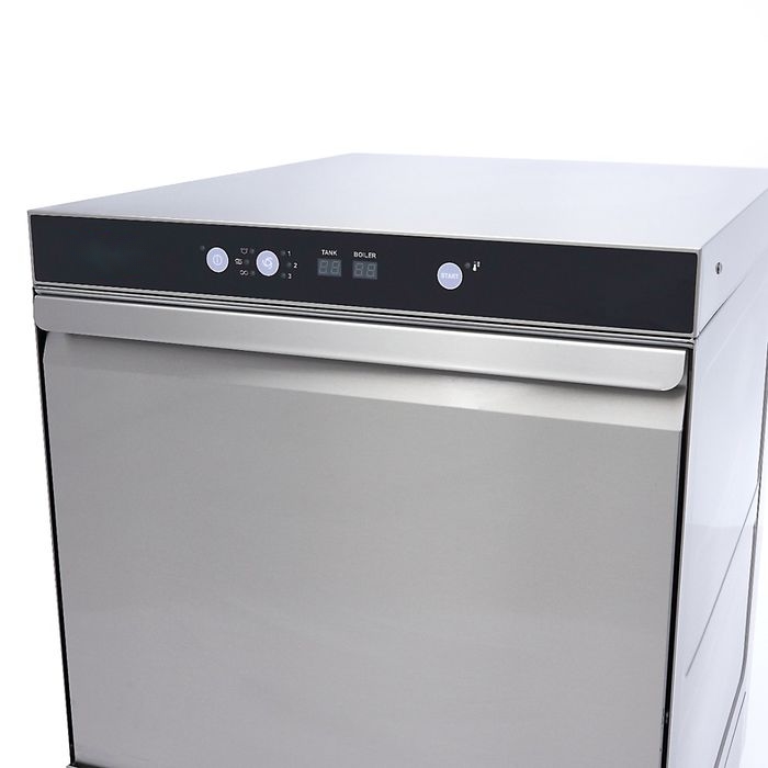 Lave-vaisselle Sous Plan Professionnel 50x60 cm – 400V – 5600W – Cycles Rapides – Image 7