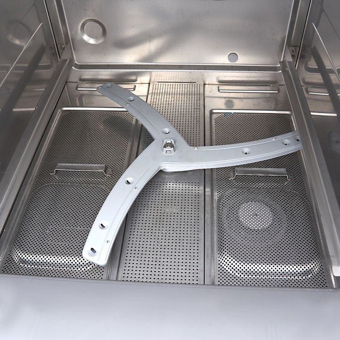 Lave-vaisselle Sous Plan Professionnel 50x60 cm – 400V – 5600W – Cycles Rapides – Image 9