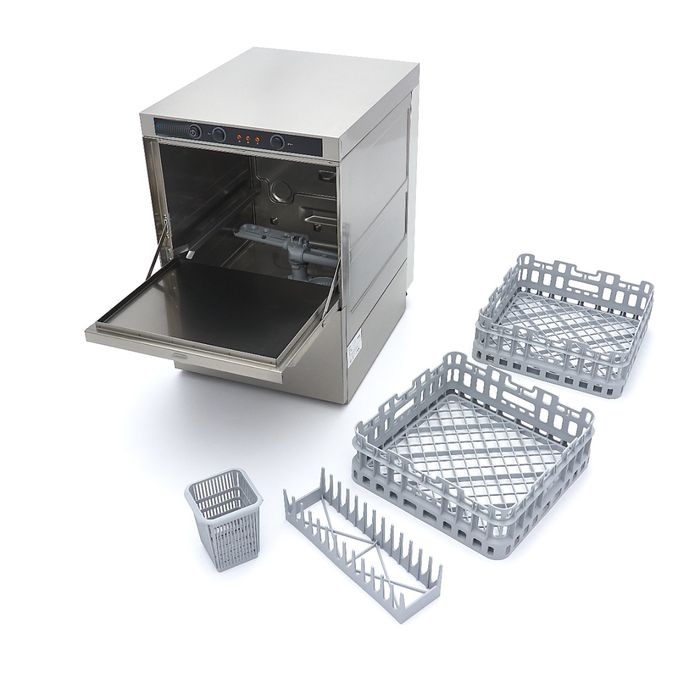 Lave-verres Professionnel 35x35 cm – Silencieux – Pompes Incluses – 230V – Image 11