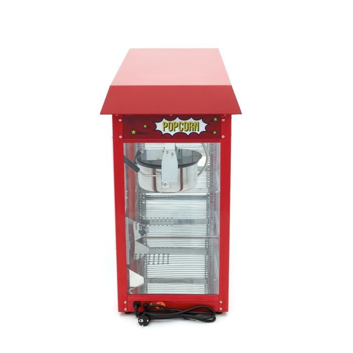 Machine à Pop-Corn Professionnelle - Vitrine Chauffante - 3 kg/h - 1700W – Image 4