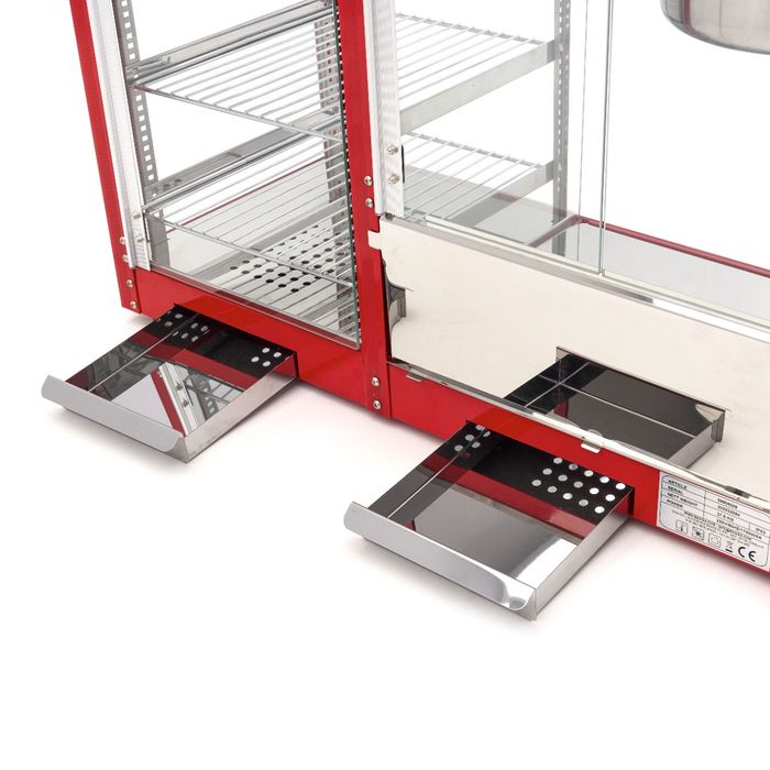 Machine à Pop-Corn Professionnelle - Vitrine Chauffante - 3 kg/h - 1700W – Image 9