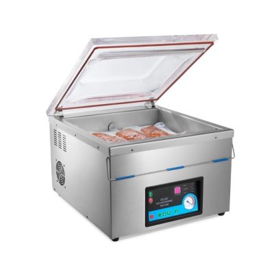 Machine à emballer sous vide professionnelle barre 50cm inox, emballeuse sous vide de table XL avec pompe 20m3, machine à emballer sous vide industrielle 86kg, scelleuse sous vide pro pour sacs de 50cm.