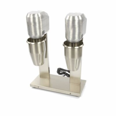 Mélangeur de boisson professionnel double tasse acier inoxydable
