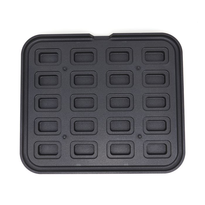 Moule à Tartelette - Rectangle - 64x41/45x22 mm - 20 pieces – Image 2