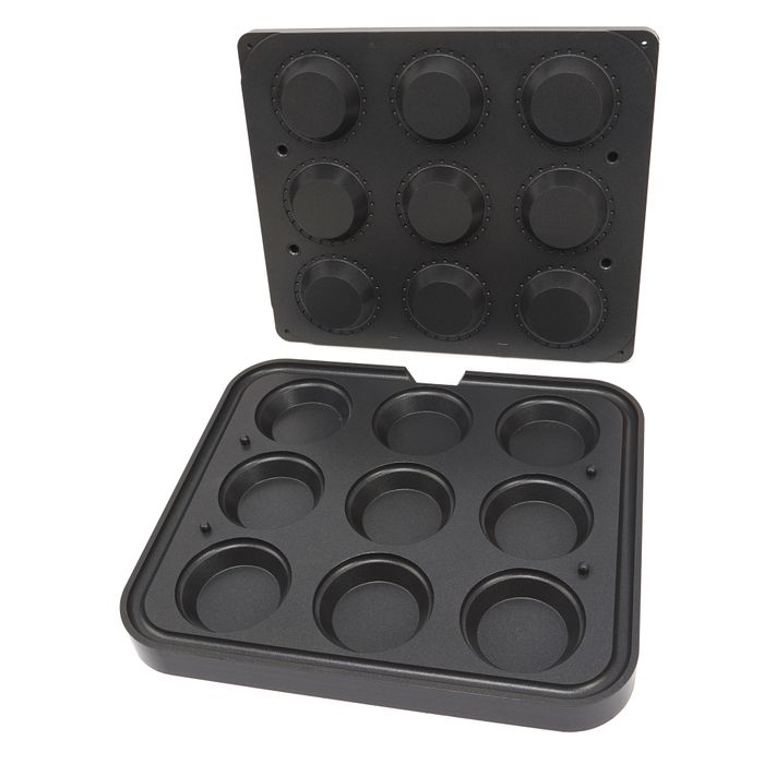 Moule à Tartelette - Rond - 89/65 mm - 9 pièces