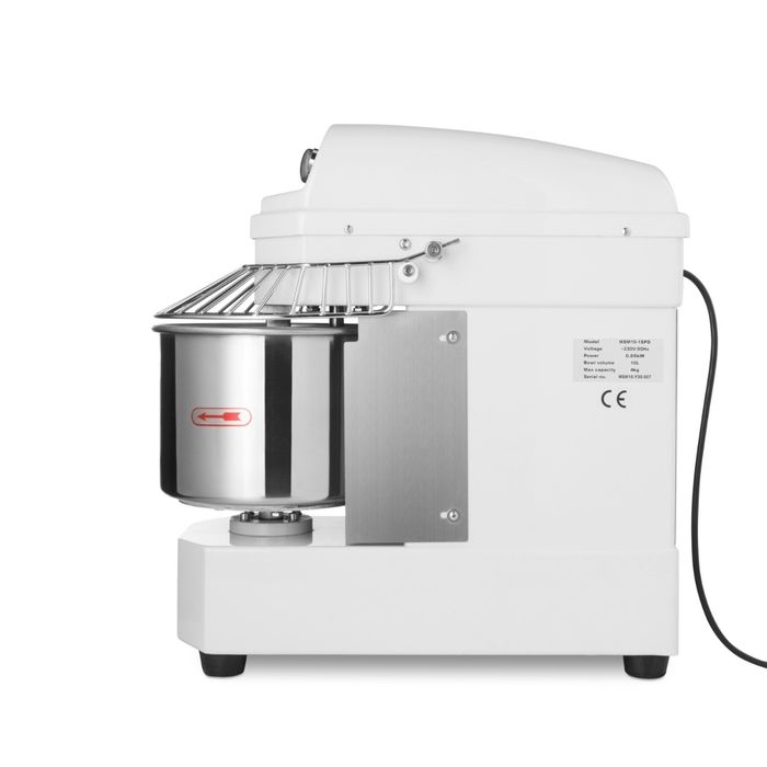 Pétrin à Spirale Professionnel 10L – 650W – Capacité 6kg de Pâte – Transmission Robuste – Image 6