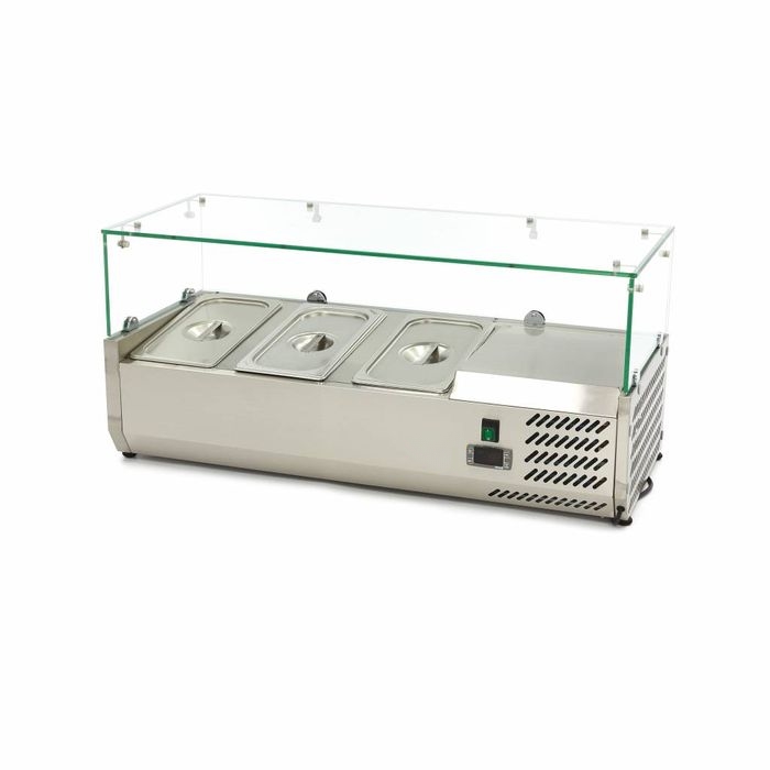 Porte-ingrédient réfrigéré compact 3 x 1/3 GN longueur 95 cm