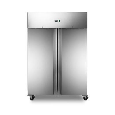 Réfrigérateur professionnel 800 litres acier inoxydable double porte