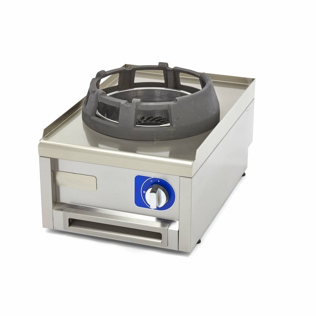 Brûleur wok gaz professionnel 10 kW gamme 600 en inox