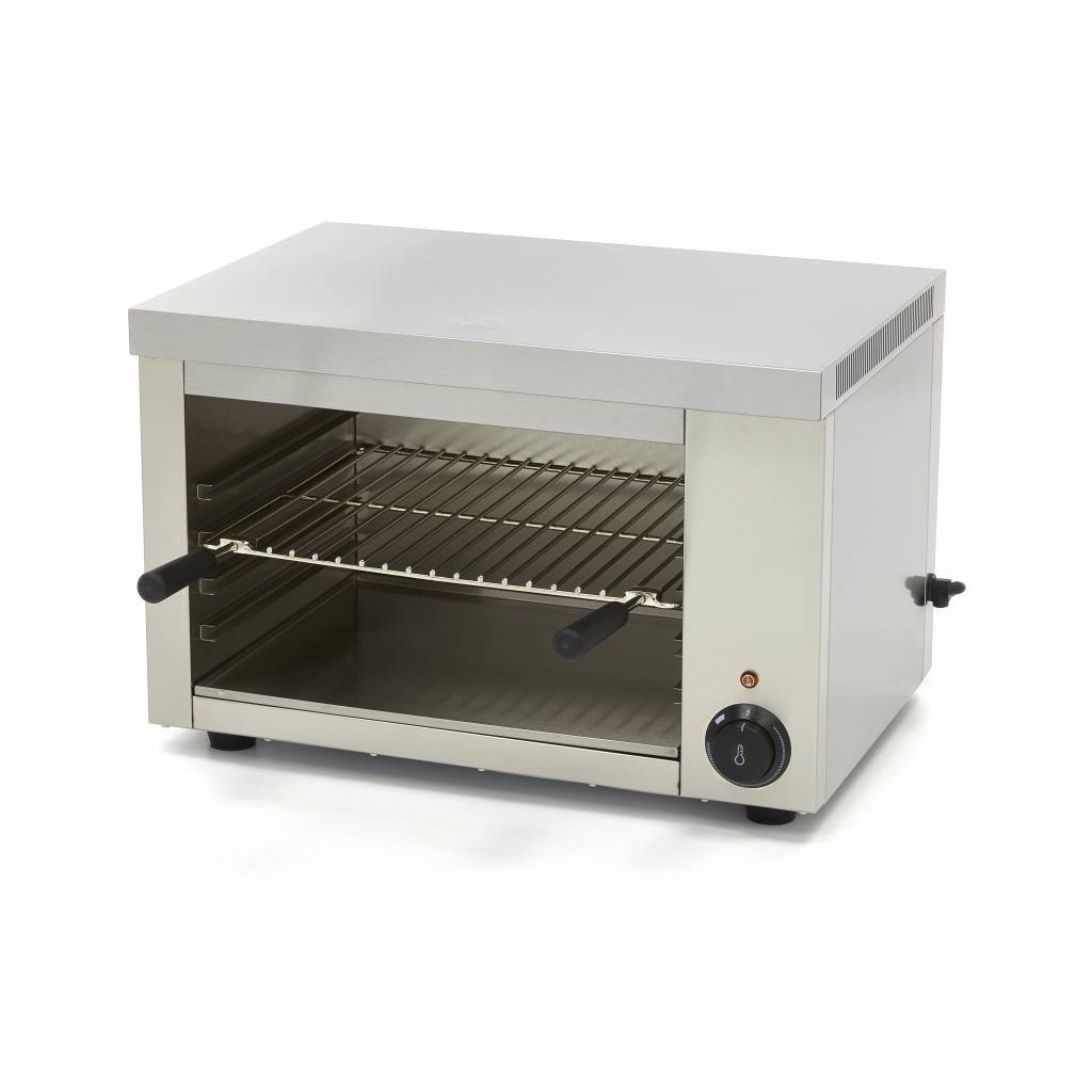 Salamandre grill professionnelle 2200W acier inoxydable compacte
