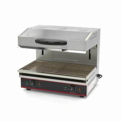 Salamandre grill réglable professionnelle 3600W inox tête mobile