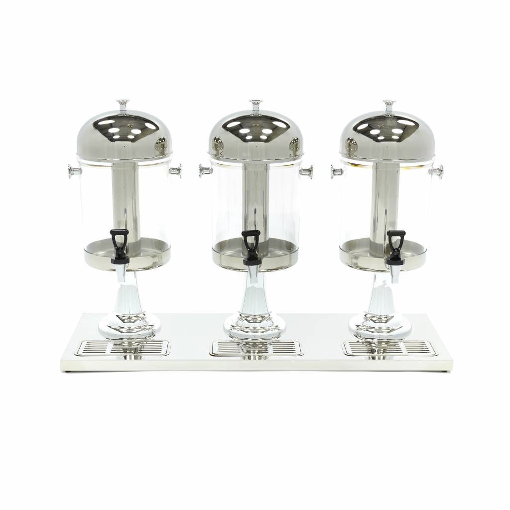 Distributeur de Jus Réfrigéré Triple 24L - 3 x 8L - Compact & Professionnel – Image 2