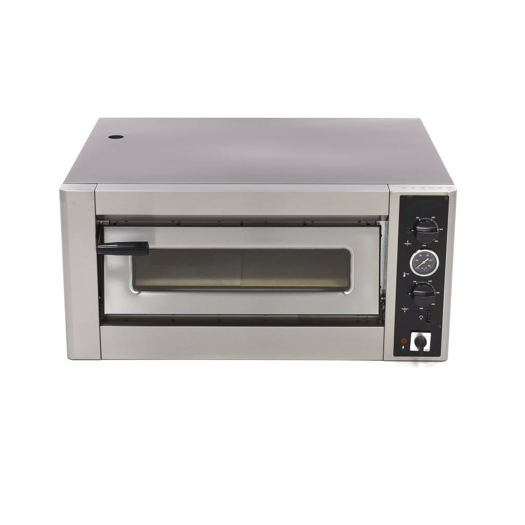 Four à Pizza Professionnel - 4 x 30 cm - 5000W - Température 500°C – Image 3