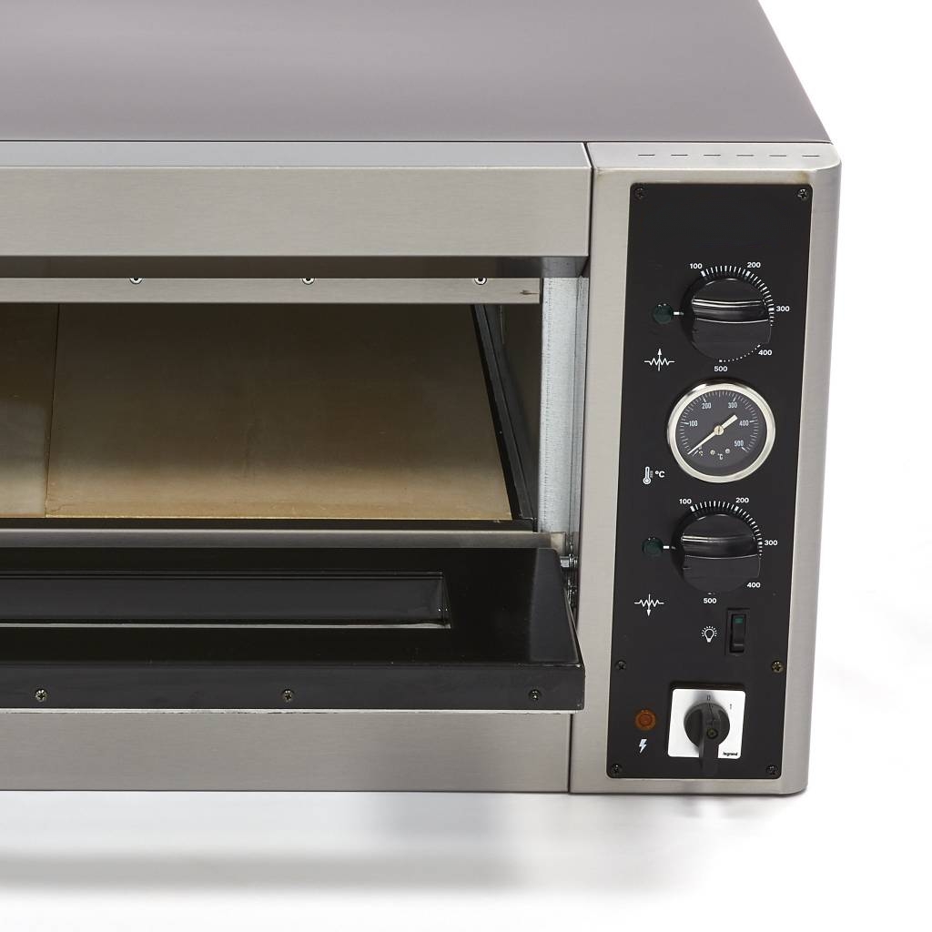 Four à Pizza Professionnel - 4 x 30 cm - 5000W - Température 500°C – Image 6