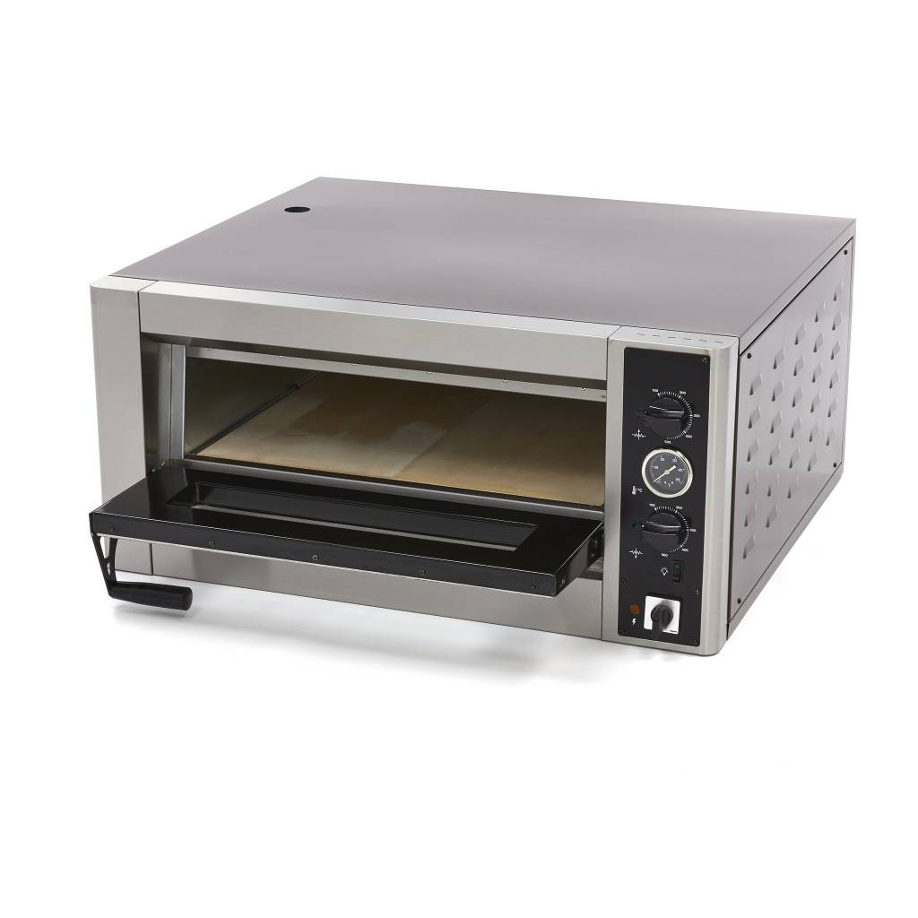 Four à Pizza Professionnel - 4 x 30 cm - 5000W - Température 500°C – Image 2