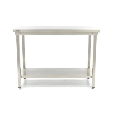 Table en Inox 70 x 140 cm<br/><a href="https://distri-kahwa.ma/leaderprice/produit/table-en-acier-inoxydable-140-x-70-cm-hauteur-reglable-avec-dosseret/"><strong><font color="blue"><font size="3px">Existe avec dosseret -></font></font></strong></a>
