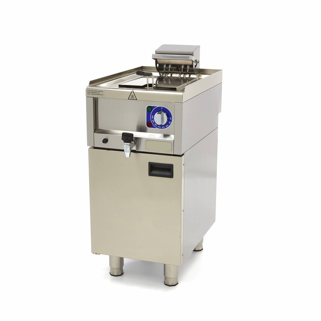 Friteuse Électrique Pro 10L – 6,0 kW – Triphasé 400V avec Vanne de Vidange – Image 5