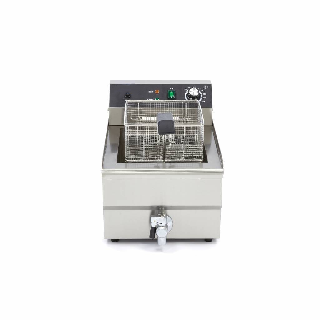 Friteuse Électrique Professionnelle 16L avec Robinet - 3000W - Inox Haute Qualité – Image 11