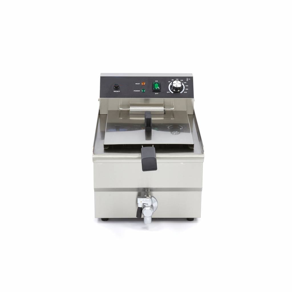 Friteuse Électrique Professionnelle 16L avec Robinet - 3000W - Inox Haute Qualité – Image 10